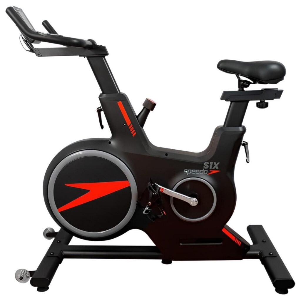 Bicicleta Spinning Speedo S1X 12kg para treino indoor