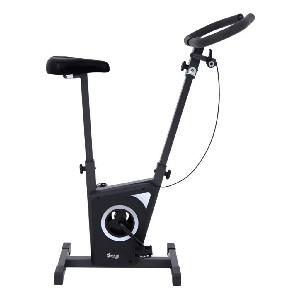 Bicicleta ergométrica Dream Fitness EX 450 3kg para exercícios e cardio residencial.
