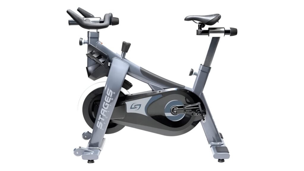 Bicicleta Ergométrica SC1 Stages 23kg em destaque para treinar em casa