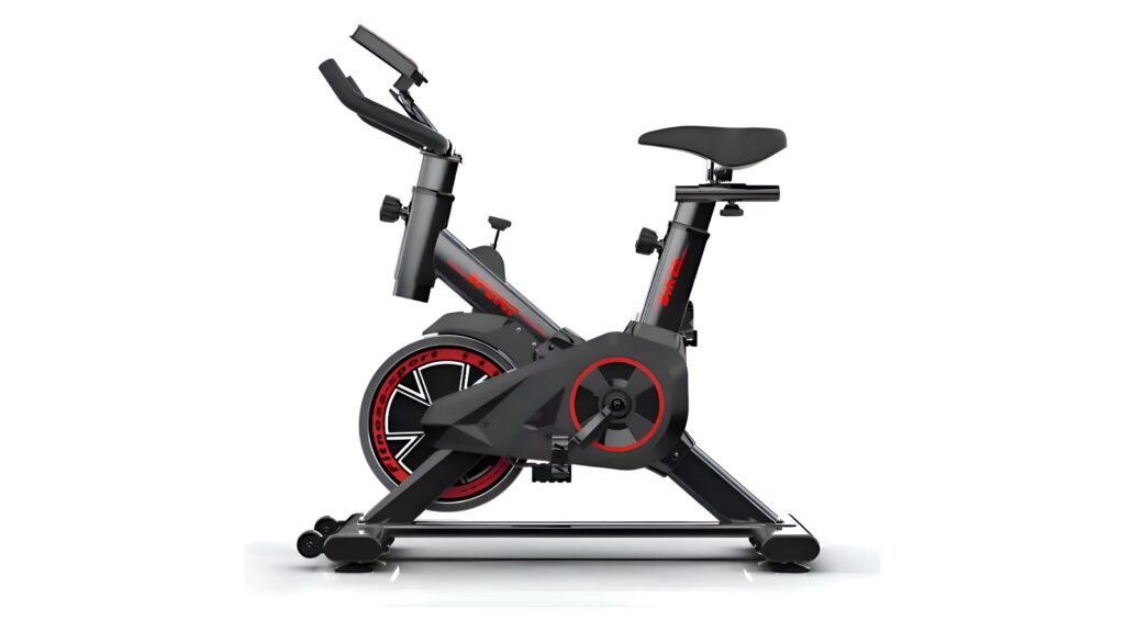 Bike spinning EPS-988 Epsilon 8kg para treino em casa com design compacto