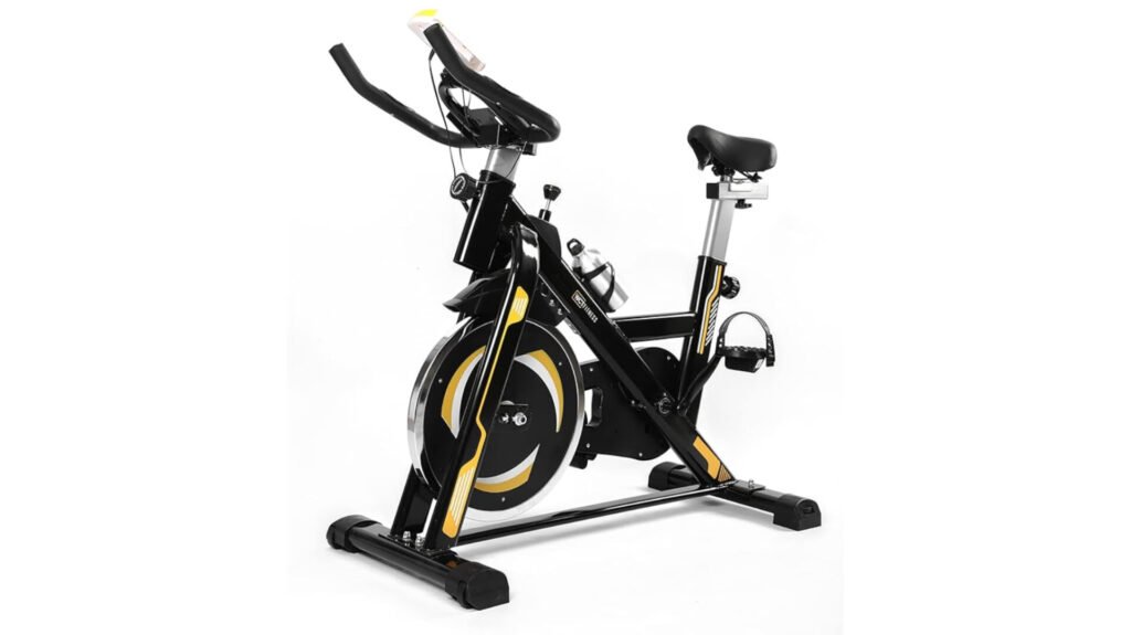 Bicicleta spinning WCT Fitness 13kg para treinos intensos em casa