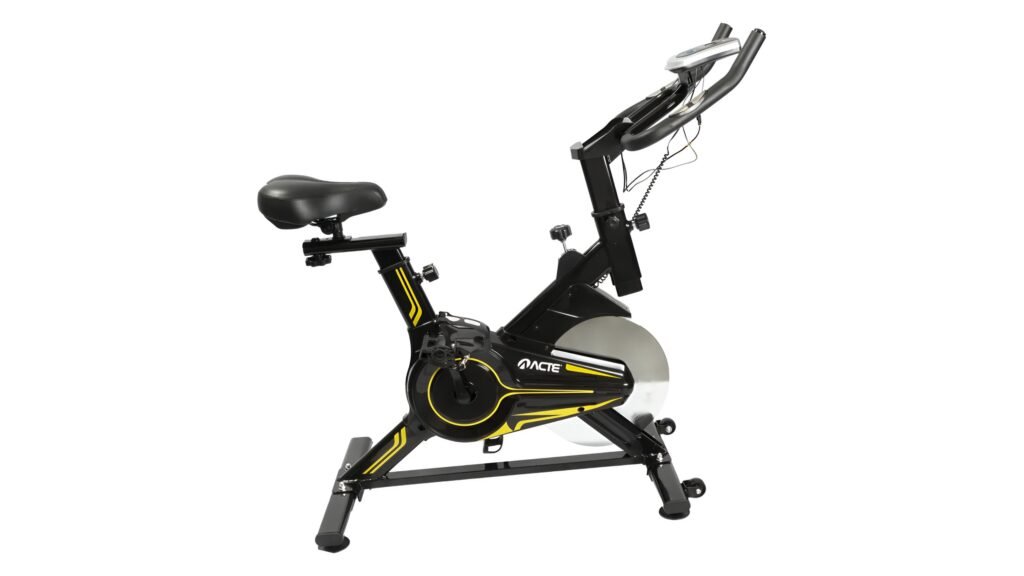 Bicicleta Spinning E16 Acte Sports 8kg para treinos em casa