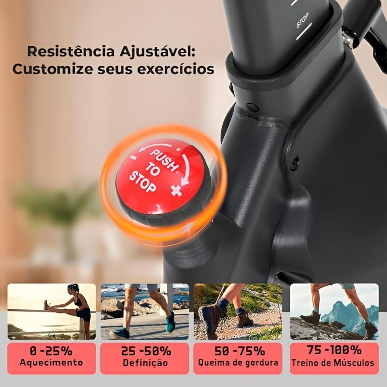 Detalhe da bicicleta spinning S320 Connect 13kg mostrando estrutura reforçada e acabamento