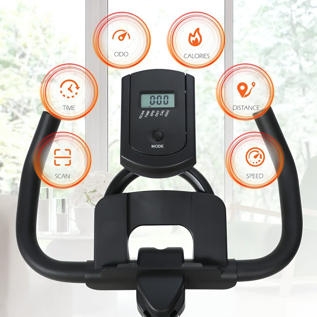 Painel digital da bicicleta spinning Gallant Start 6kg.