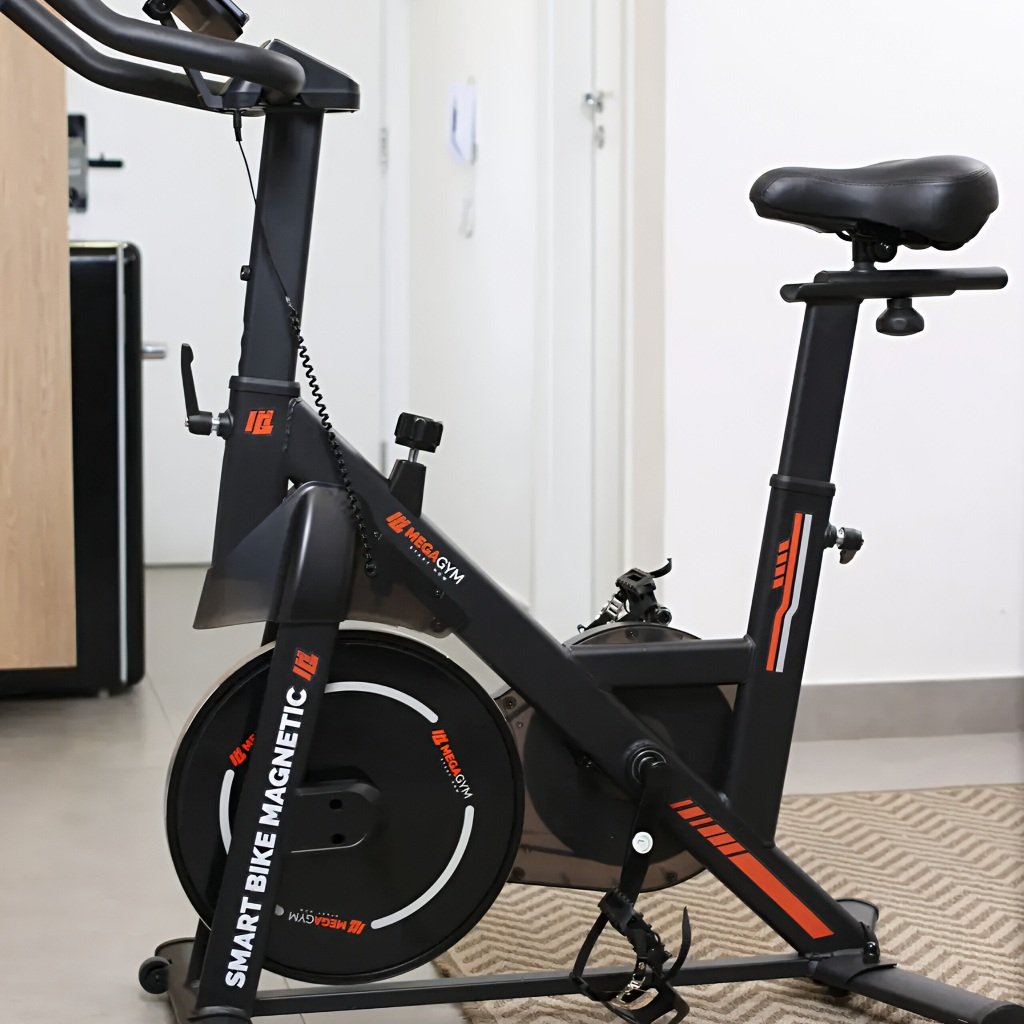 Bicicleta spinning Smart Magnetic 4K para home gym.