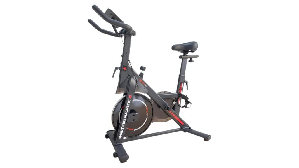 Bicicleta spinning Smart Magnetic 4K em destaque