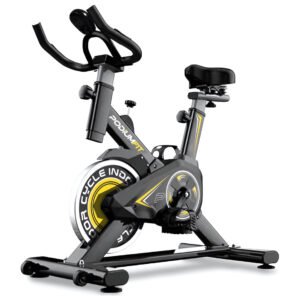 Bicicleta Spinning PodiumFit S90 com roda de inércia de 8 kg