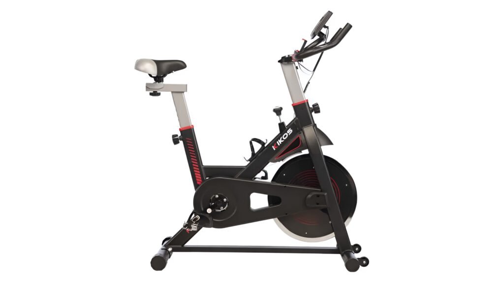 Bicicleta Spinning Kikos F5i 10kg em destaque