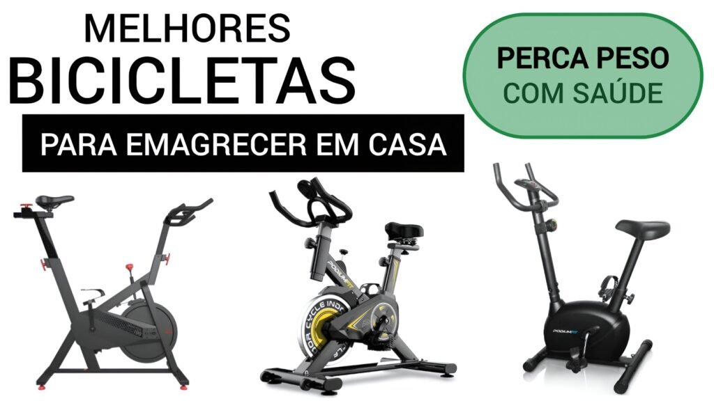 Melhores bicicletas para emagrecer em casa