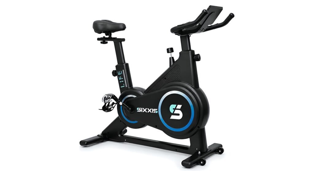 Bicicleta Spinning Sixxis Life com roda de inércia de 16 kg